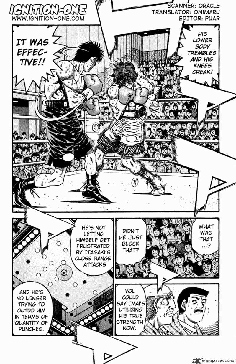 Hajime no Ippo: Fighting Spirit, Chapter 609 image 02